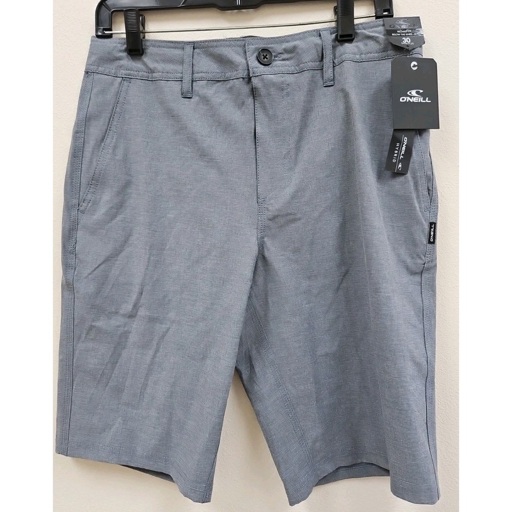 O'Neill Loaded Mini Stripe Hybrid Board Shorts Size 30 NEW  Tags